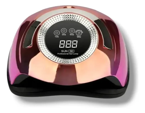 Cabina De Uñas Para Manicura Metalizado Sun S6 Uv/led 168w