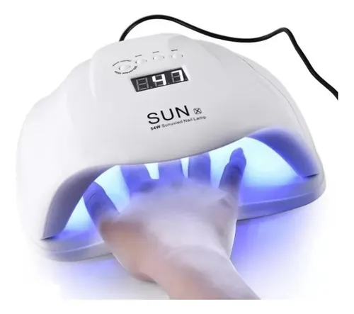 Cabina Uñas Profesional Uv Led 54w Sun X Semi-gel-acrilico