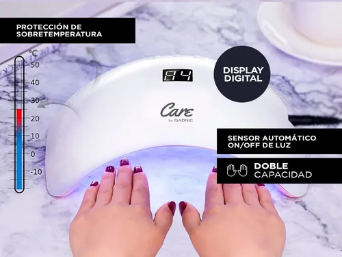 Kit Manicura Profesional Cabina Led Uv Uñas Gel Permanentes