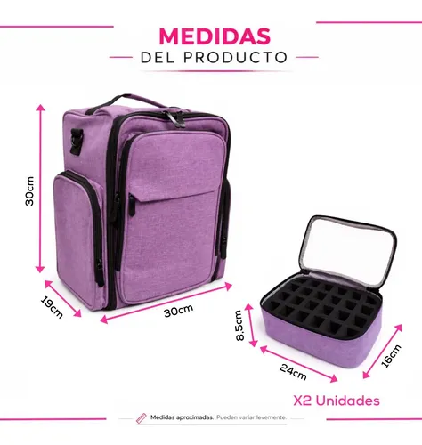 Organizador Multiusos Manicura/maquillaje Con Gran Capacidad