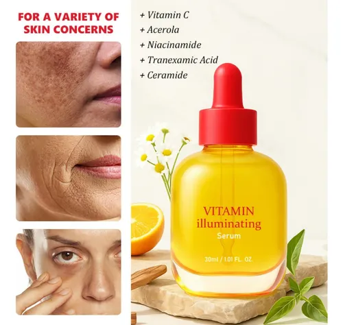 Sérum De Noche Con Retinol Y Vitamina C