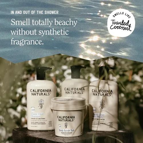 Exfoliante Corporal California Naturals Con Aceite De Coco 4