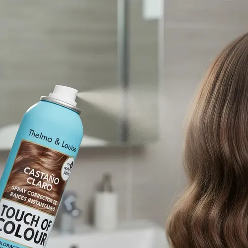 Spray Tapa Canas Touch Of Colour Thelma & Louise Tono Castaño claro