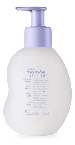 Jabón Líquido Corporal Relajante Mamá Y Bebé 200 Ml