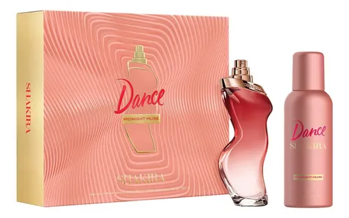 Perfume Shakira Dance Midnight Muse Edt 80ml Set Obsequio 3c