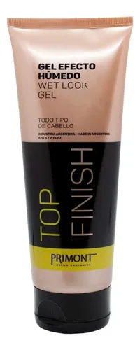 Primont Top Finish Gel Efecto Húmedo Fijación Peinado Local