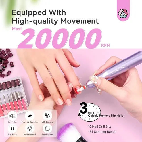 Kit Profesional De Uñas En Polvo Saviland 89 Pcs Summer
