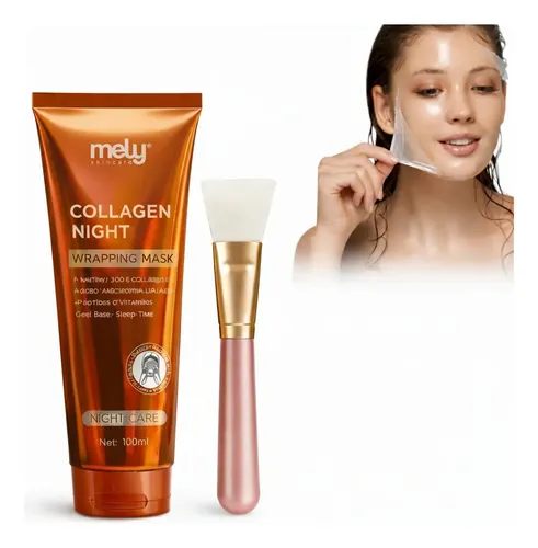 Mascarilla Facial Colageno Hidrolizado Nocturna Velo Hidrata