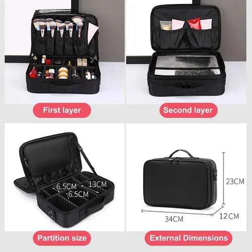 &*zxgy Bolsa De Almacenamiento Portátil Para Maquillaje Y*&