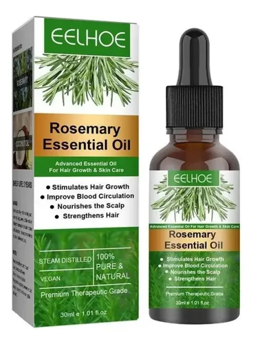 Aceite De Romero Para El Crecimiento Del Cabello, 30 Ml, Cre