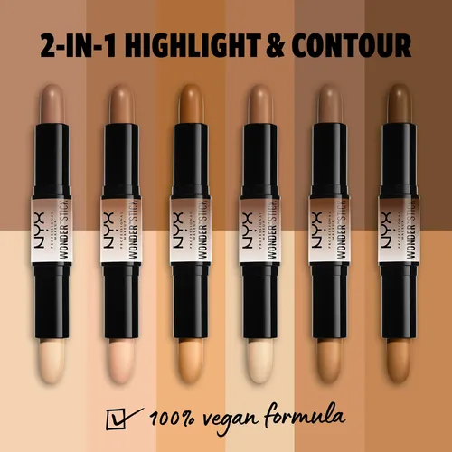 Maquillaje Profesional Wonder Stick Highlight Contour De Nyx