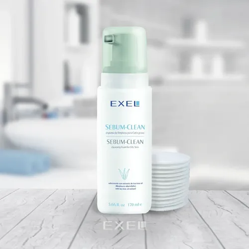 Espuma Limpiadora Desmaquillante Para Cutis Graso Exel