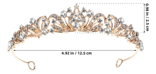 Diadema De Pedrería Para Novia Corona De Boda Para Novia