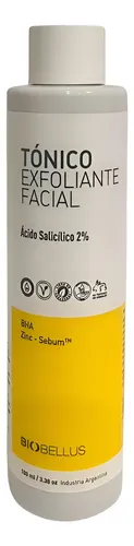 Tonico Exfoliante Facial Con Acido Salicílico Biobellus