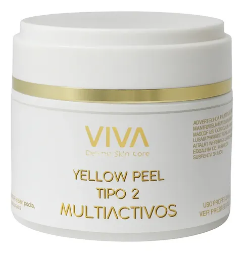 Exfoliante Profesional Yellow Peel Tipo 2 Multiactivos Momento de aplicación Día/Noche Tipo de piel Normal a mixta
