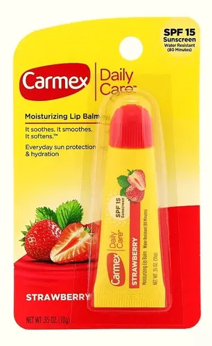 Carmex Bálsamo Labial, Tubo 10 G, Fresa