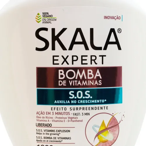Skala Bomba Vitaminas S.o.s Crecimiento Máscara Vegana X 1kg