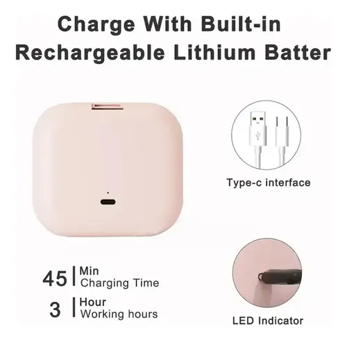 Uu Espejo De Maquillaje Plegable 2x Aumento Con Luz Led Uu