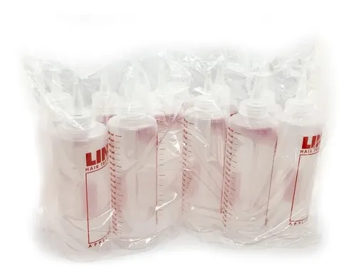 Pack X12 Aplicador De Tintura Plastico 200cc Linn W50