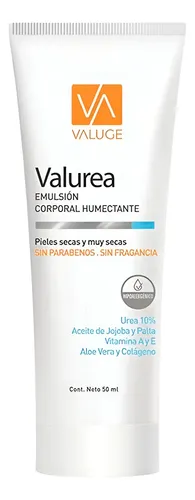 Valurea Emulsión Corporal Humectante Urea 10% Valuge 50ml