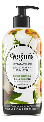 Veganis Leche Super Correctora Coco Y Caléndula X 500 Ml