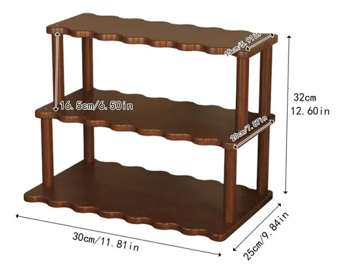Organizador De Maquillaje Para Escritorio, Elegante, De Tres