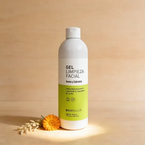 Gel De Limpieza Biobellus Con Avena Y Caléndula 300ml