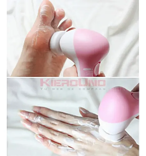 Masajeador Facial Exfoliante Relajante Aplicador Crema Y Más