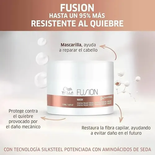 Wella Fusion Intense Repair Máscara 150 Ml