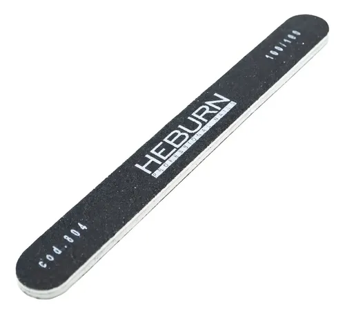 Lima Plana Heburn Recta 804 Acrílicas Gel Gramaje 100
