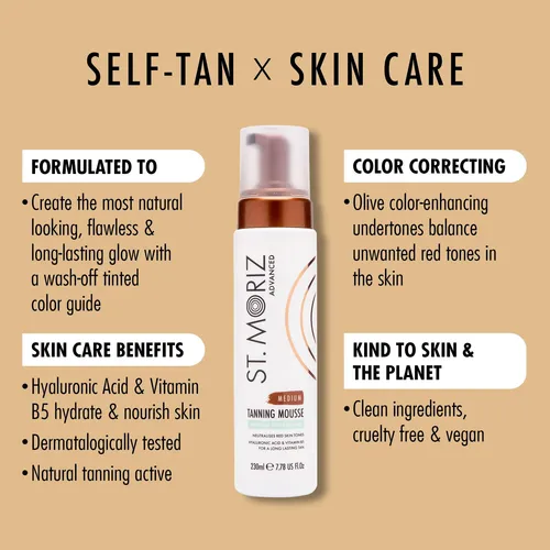Medio Corrector De Color Avanzado Self Tanner St. Moriz