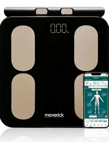 Balanza Digital Maverick Smartscale8 Negra Bluetooth