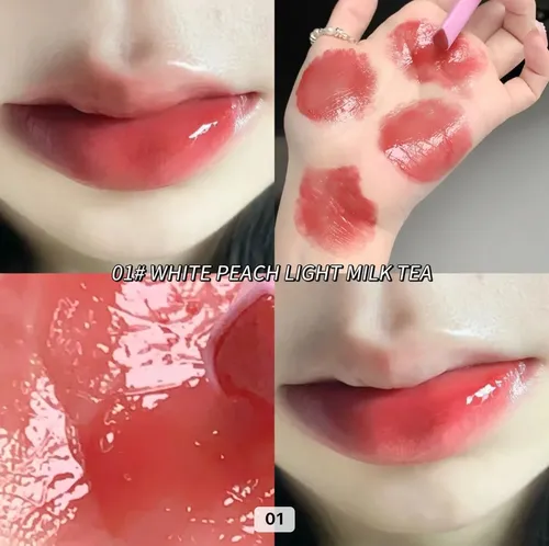 Labial Pecil Solid Jelly Crystal Hidratante Gege Bear