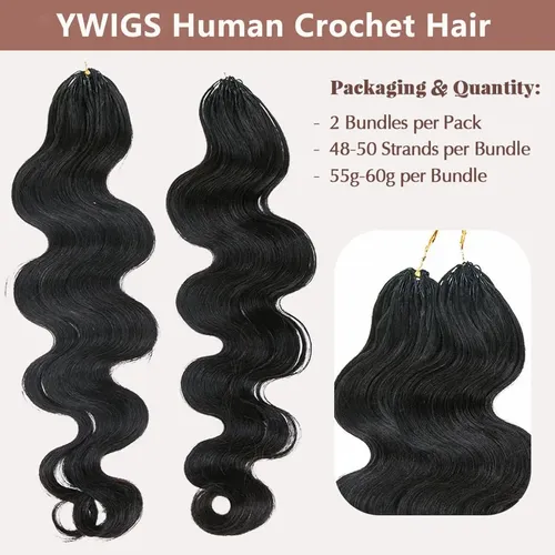 Pelucas De Extensión De Cabello En Y Preseparadas Para Cuerp