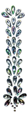Strass Gemas Cuerpo Cabello Tornasol