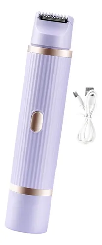 Depiladora Eléctrica Mujer Recortadora Corporal Violeta