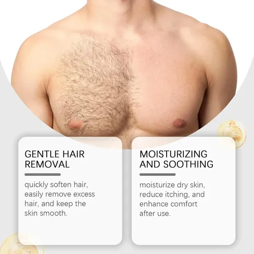 Crema Depilatoria Para Hombres Tuituii 3.53 Oz