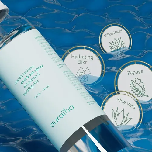 Auraiha Spray Iluminador Y Fijador De Maquillaje 30 Ml