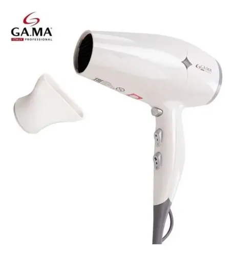 Secador De Cabello Ga.ma 3694 Diamond Color Blanco