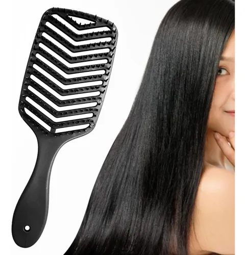 Cepillo De Pelo Con Ventilación Para Peinar, Sin Negro