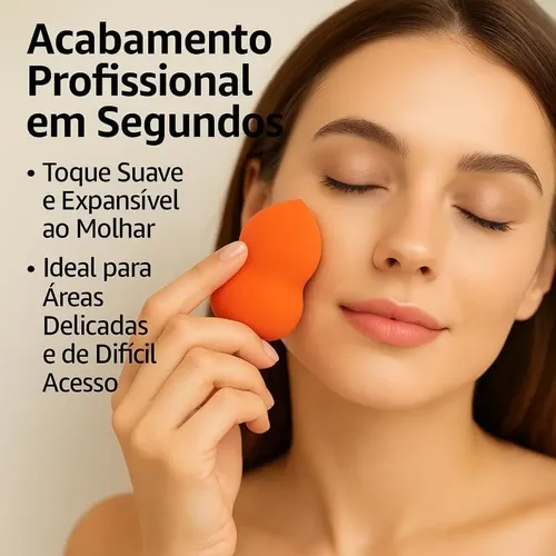 Kit Con 2 Esponjas De Maquillaje En Forma De Gota – Sortid C