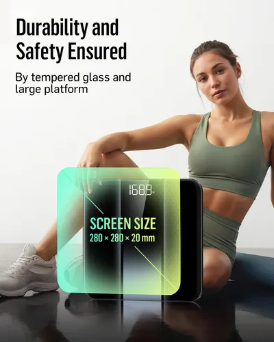 Báscula Digital De Baño Runstar De Alta Precisión Plateada