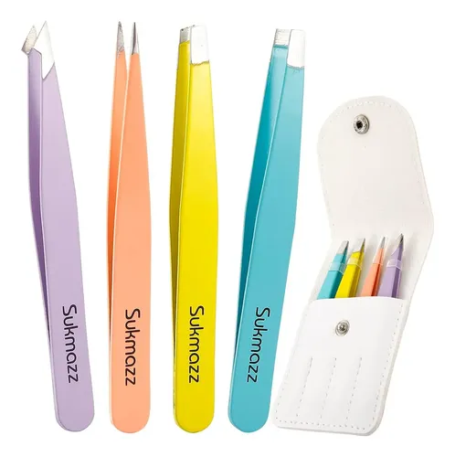 Set De Pinzas Para Cejas Sukmazz