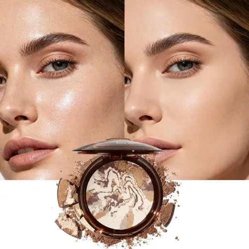 Base De Maquillaje Prensada Baked Powder Foundation 6#tan