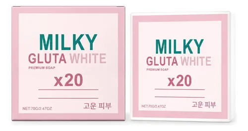 Jabón Corporal Con Leche Y Glutatión 70 G-1pack