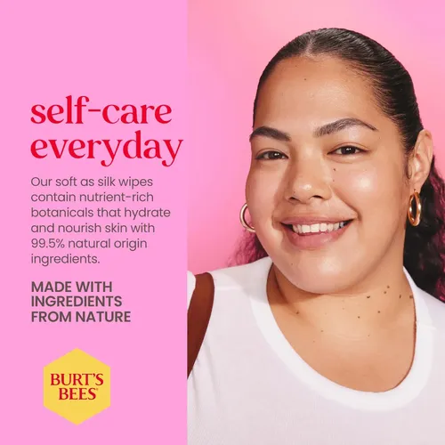Toallitas Faciales Con Agua Micelar De Rosas Burt S Bees