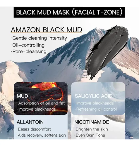 Mascarilla De Arcilla Dual, Venrock, 70g Cada Una, Cuidado