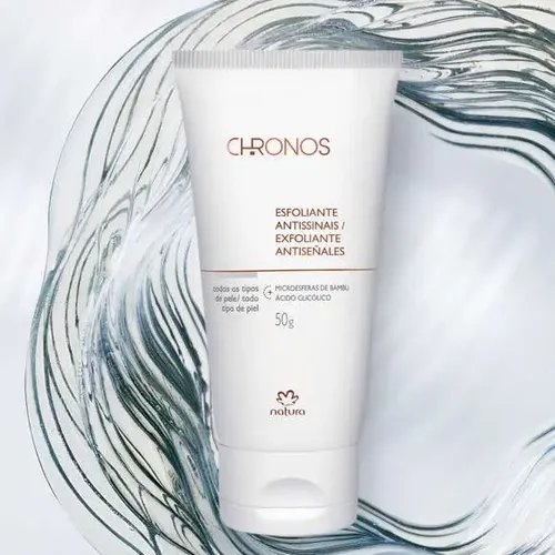 Natura Chronos Exfoliante Antiseñales 18+ – Día/Noche – Unidad – 50 ml