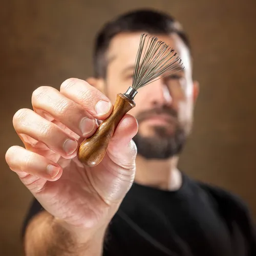 Limpiador De Cepillos Para Barba Y Cabello Zilberhaar Con Pa
