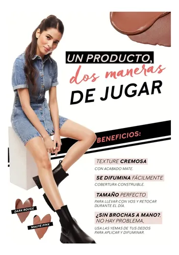 Sombra+rubor At Play Mary Kay (2en1). 10gr